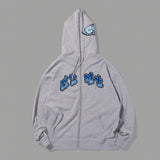 arch logo fullzip hoodie